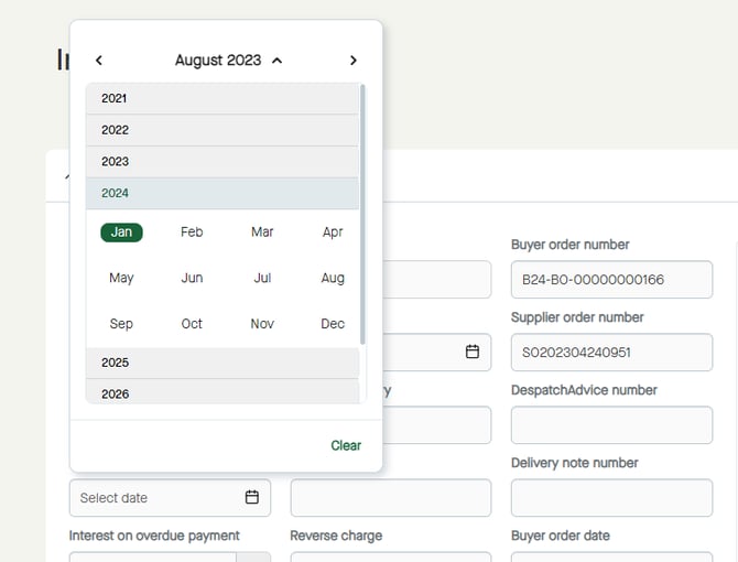 Menu_Finance_InvoiceDraft_Draft_Header_InvoiceDate_SelectDate_Calendar_Year_Month