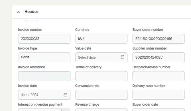 Menu_Finance_InvoiceDraft_Draft_Header_InvoiceDate_Selected