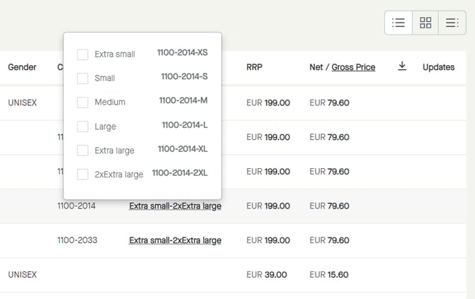 Menu_Products_Publications_Name_Models_ListView_ExpandRow_SizeRun_Sizes