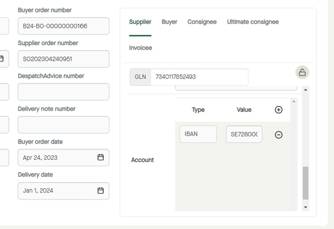 Menu_Finance_InvoiceDraft_Draft_Header_Supplier_Edit_Editable_Account_AddAccount_Added_IBAN_Value_Padlock