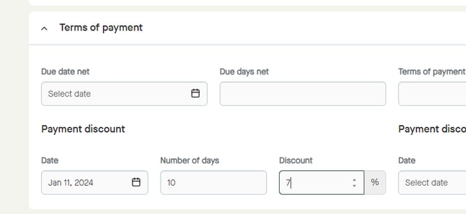 Menu_Finance_InvoiceDraft_Draft_TermsOfPayment_PaymentDiscount_Discount_7